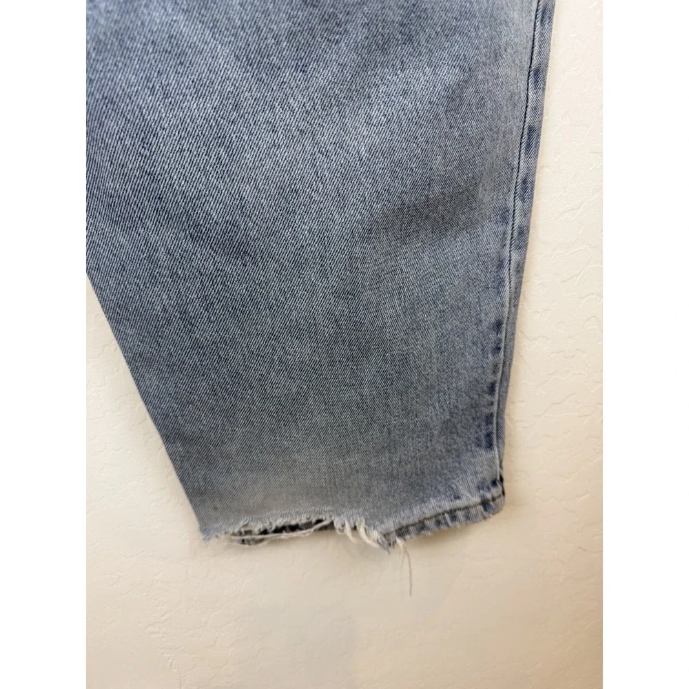 Levis 560 Loose Fit Tapered Leg Vintage‎ Denim Faded Jeans 46X30 Y2K Distressed